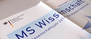 MS Wissenschaft Flyer und Plakate