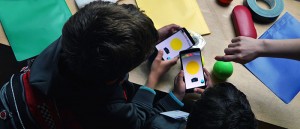 The Game of Colors ist ein Augmented-Reality-Spiel für Kinder das mit Smartphones gespielt wird